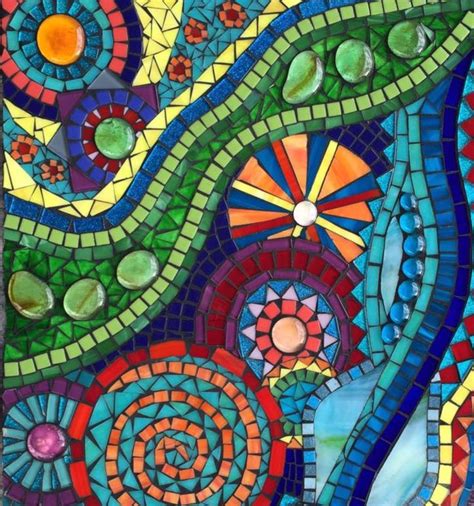 Abstract Mosaic Art By Shelly Fischer Mosaic Art Abstract