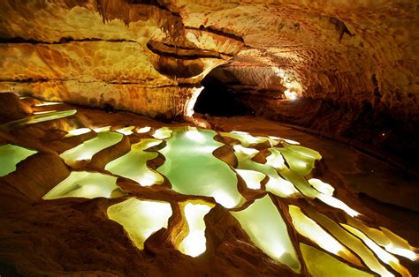 The Incredible Illuminated Cave Pools In France Charismatic Planet