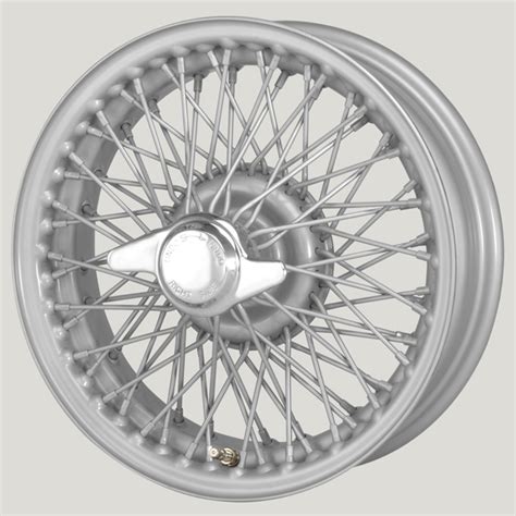 4½ X 15 72 Spoke Silver Painted Wire Wheel Ah Wire Wheel Classic
