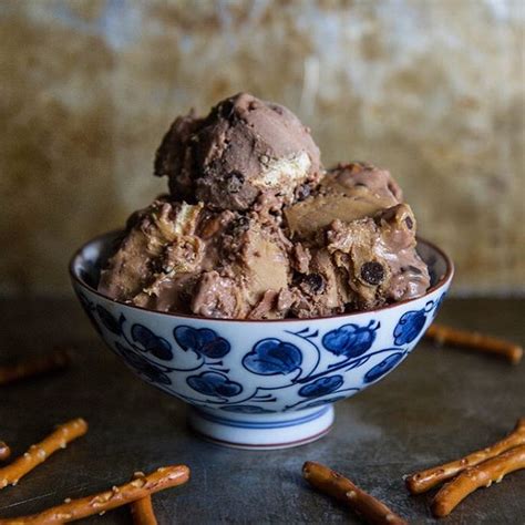 Peanut Butter Chocolate Pretzel Nice Cream By Heatherchristo Quick