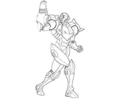 I present to you the metroid! Samus Coloring Page - Coloring Home