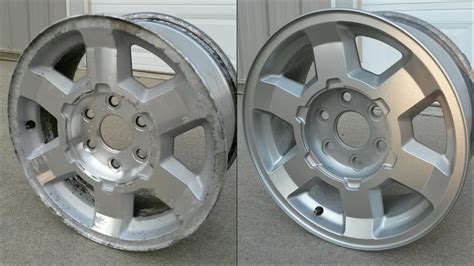Pitted Aluminum Wheel Restorationpainting How To 17 Gmc Rims