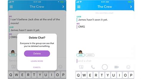 Snapchat Now Lets You Recall Messages In Chat