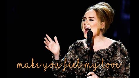 Adele Make You Feel My Love 8d Audio Youtube