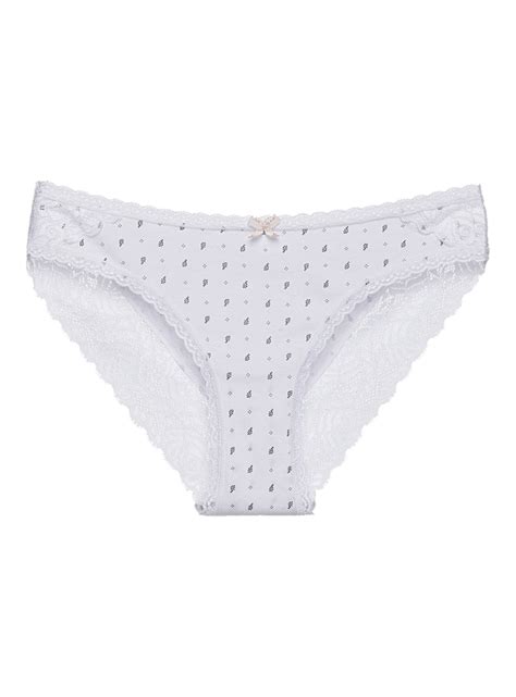 White Panties With Pattern Transparent Png Stickpng