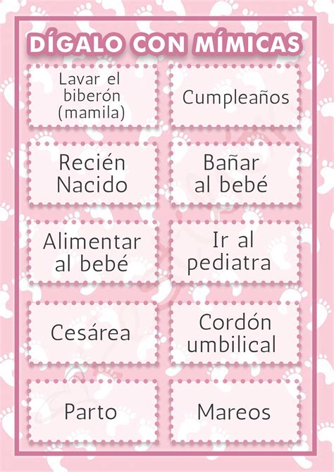 Pin De Maria Jose En Baby Shower Juegos Para Baby Shower Juegos Baby