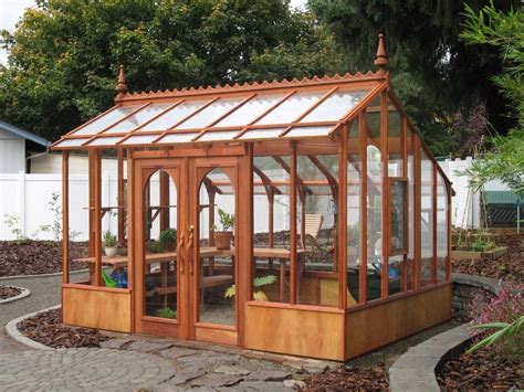 This particular design was made with flower beds or grand box kits in mind. Greenhouse SHE Shed - 22 Awesome DIY Kit Ideas