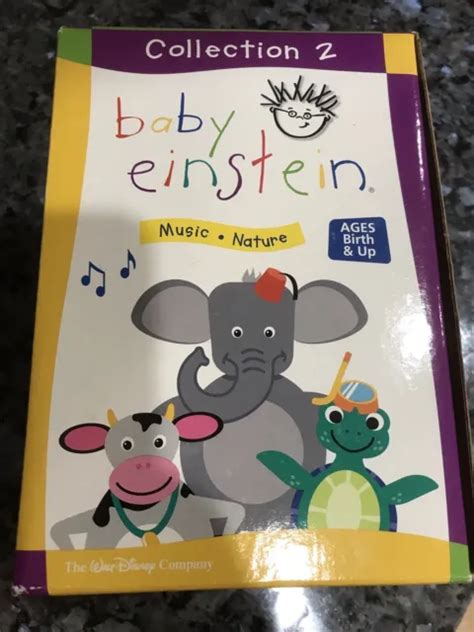 Baby Einstein Collection 2 Dvd Box Set 9 Disk Music Nature Walt Disney