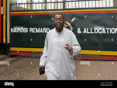 File In This Monday Jan 11 2010 File Photo Human Rights Activist Al Amin Kimathi Leave The