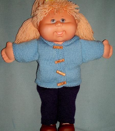 Pdf Doll Clothes Knitting Patterns Crochet Kids Hats Cabbage Patch