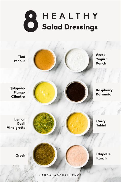 8 Homemade Healthy Salad Dressings Ambitious Kitchen Homemade Salad