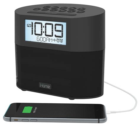 Ihome Ibt231 Bluetooth Dual Alarm Fm Clock Radio With