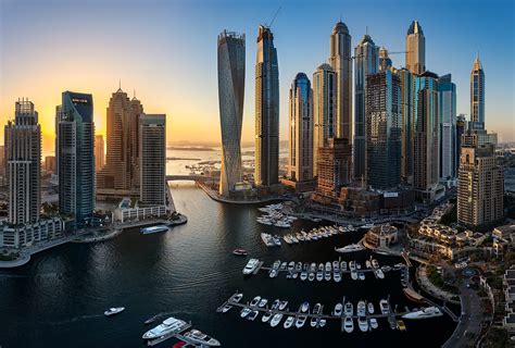 Wallpaper Dubai Skyline City Cityscape 2048x1385