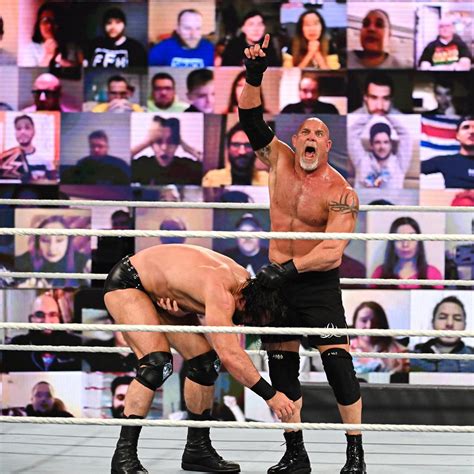 Royal Rumble Drew Mcintyre Vs Goldberg Wwe Photo Fanpop