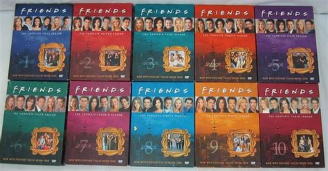 Friends The Complete Series Dvd Set Seasons 1 10 Dvd Box Boxset Dvd Set