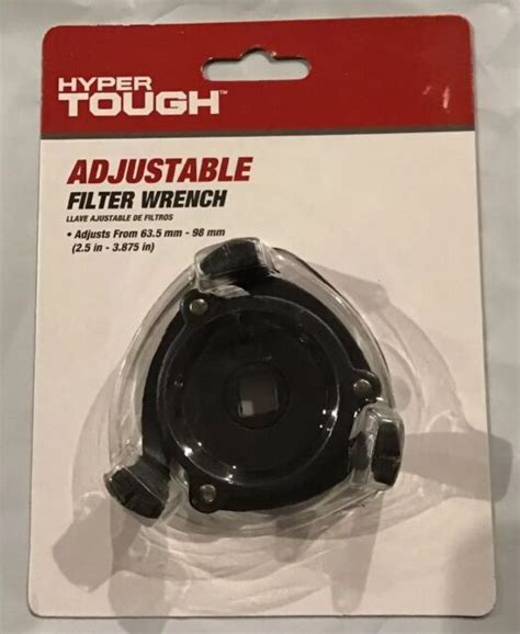 Hyper Tough™ Adjustable Oil Filter Wrench 4209 New Free Shipping Ebay
