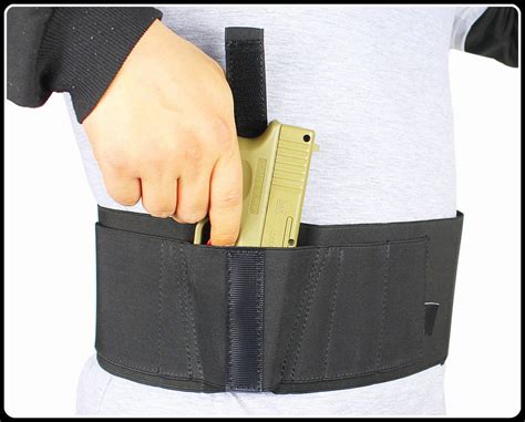 Concealed Carry With Retention Strap Belly Band Holster