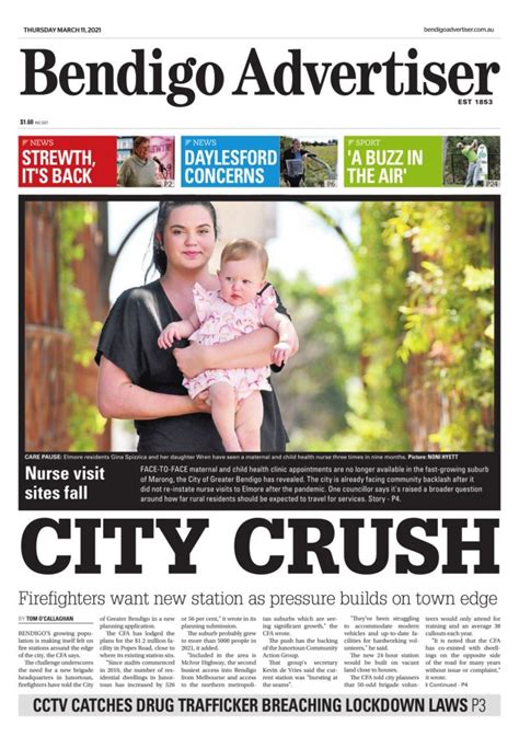 Todays Paper Bendigo Advertiser Bendigo Vic