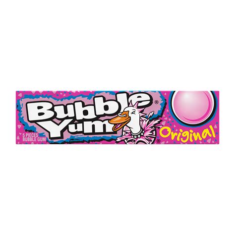 Bubble Yum Original Flavor Bubble Gum 14 Oz 5 Pieces