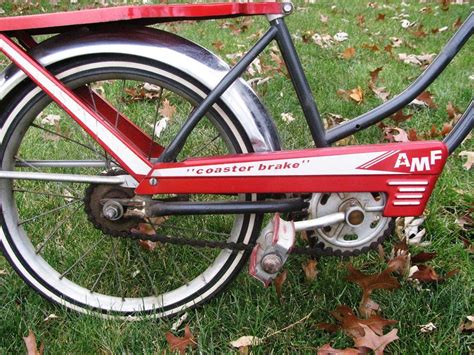 Vintage 1963 Amf Roadmaster Jr Red Bike Bicycle Amf Red Bike