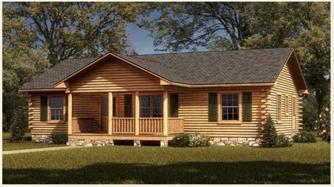 Simple Log Cabin House Plans Small Rustic Log Cabins