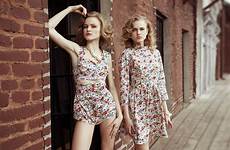 emelyanova alena twins model alla women blonde dress legs wallpaper fashion girl wallhaven supermodel gown shoot season clothing spring pattern