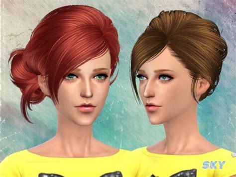 The Sims Resource Skysims Hair 113 • Sims 4 Downloads