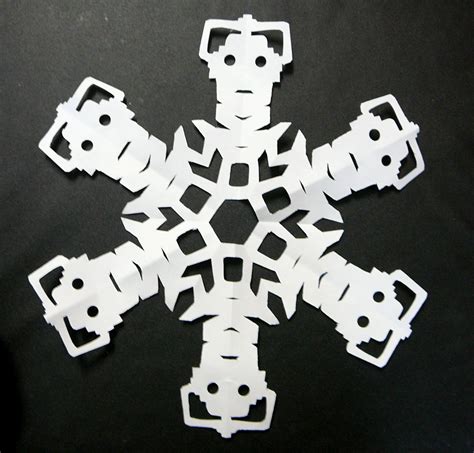Doctor Who Snowflake Cybermen Inspired By