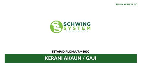 Malaysia is all known to us today as one of the most prime developing countries among all asian countries around the world. Jawatan Kosong Terkini Schwing System ~ Kerani Akaun ...