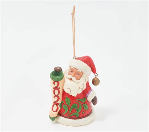 Jim Shore Heartwood Creek 8th Annual Dated Santa Ornament