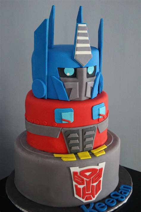 Optimus Prime Cake Ideas