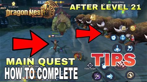 Dragon Nest Evolution Guide How To Complete Main Quest After Level