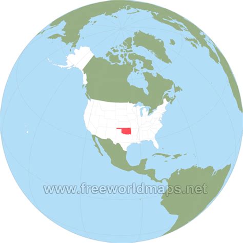 Where Is Oklahoma Located On The Map