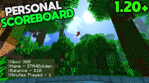 Personal Scoreboard In Less Than 10min Minecraft Bedrock Youtube