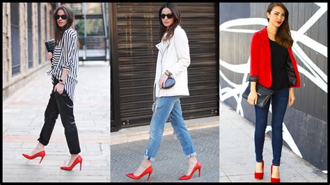 What To Wear With Red Heels Buy And Slay Kembeo