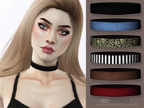 Go Choker Sims 4 Mod Download Free