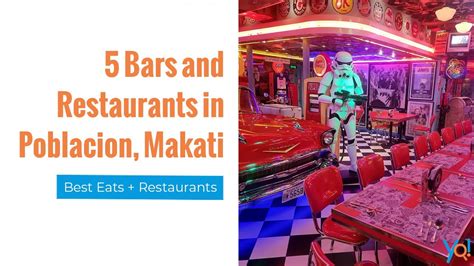5 Bars And Restaurants In Poblacion Makati For A Fun Nightlife