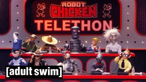 Robot Chicken Telethon Robot Chicken Adult Swim Youtube