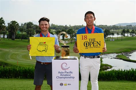Harrison Crowe Edges Out Bo Jin For Asia Pacific Amateur News Irish Golf Desk