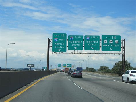 New Jersey Interstate 78 Westbound Cross Country Roads