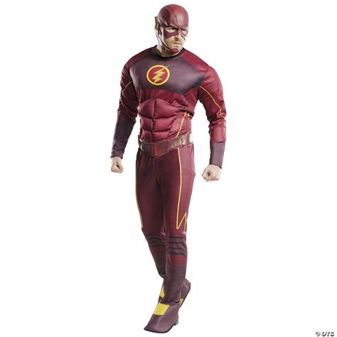 Adults Deluxe The Cws The Flash Costume Extra Large Oriental Trading