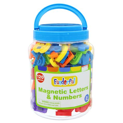 Funderful Magnetic Letters And Numbers Bucket Shop Baby