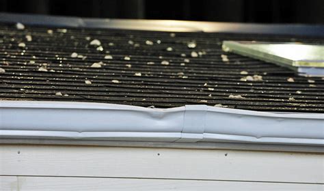 What Does Hail Damage Look Like Fivecoat Roofing Yamhill Countys