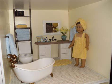 doll house bathroom view 1 american girl doll room american girl furniture american girl