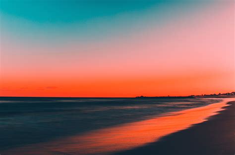 2560x1700 Beach Sunset 5k Chromebook Pixel Hd 4k Wallpapers Images Backgrounds Photos And