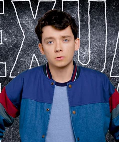 Asa Butterfield Sex Education Jacket Best Suiting Style