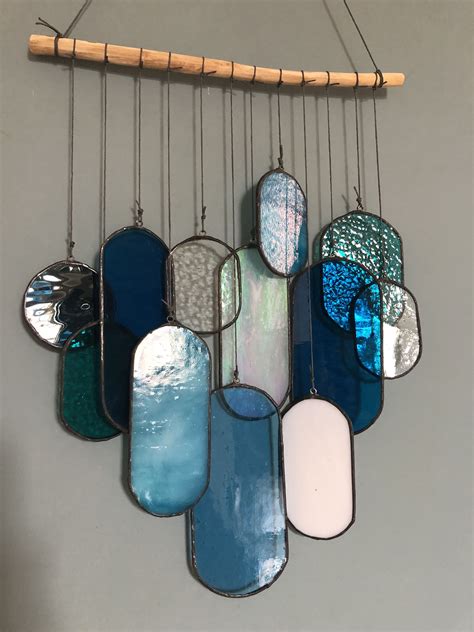 Backlighting stained gl windows home car window. Formations light catcher | Stained glass projects, Stained glass patterns, Glass wall art