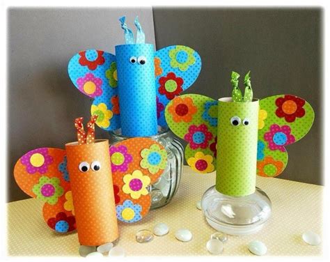 Toilet Paper Roll Craft For Kids Upcycle Art