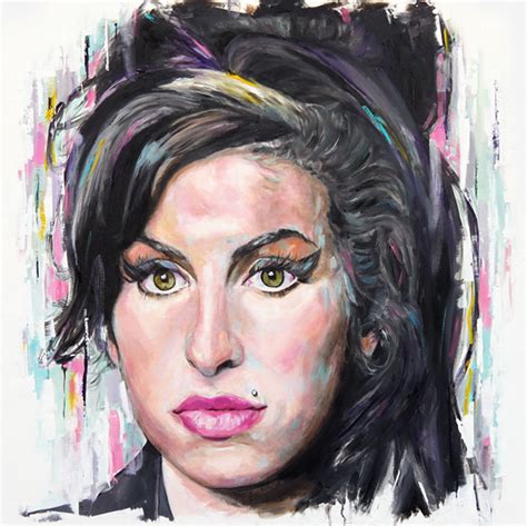 Amy Winehouse Print Leanne Gilroy