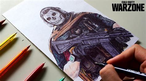 Call Of Duty Mw2 Ghost Drawing